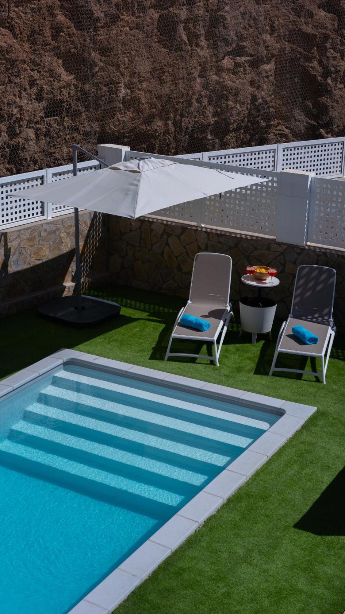 Malibu Mogan Secret Pool Villa - Piscina Privada Y Climatizada - Exclusive Heated Pool La Playa de Tauro Luaran gambar